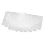 10PCS Card Protector Waterproof Immunization Record Card Holder Clear PVC Sleeve