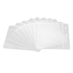 10PCS Card Protector Waterproof Immunization Record Card Holder Clear PVC Sleeve
