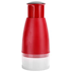 Manual Chopper Hand Press Garlic Ginger Garlic Chop Cutter Household with 2pcs Plastic BoxRed