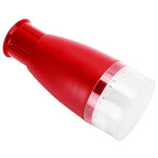Manual Chopper Hand Press Garlic Ginger Garlic Chop Cutter Household with 2pcs Plastic BoxRed