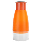 Manual Chopper Hand Press Garlic Ginger Garlic Chop Cutter Household with 2pcs Plastic BoxOrange