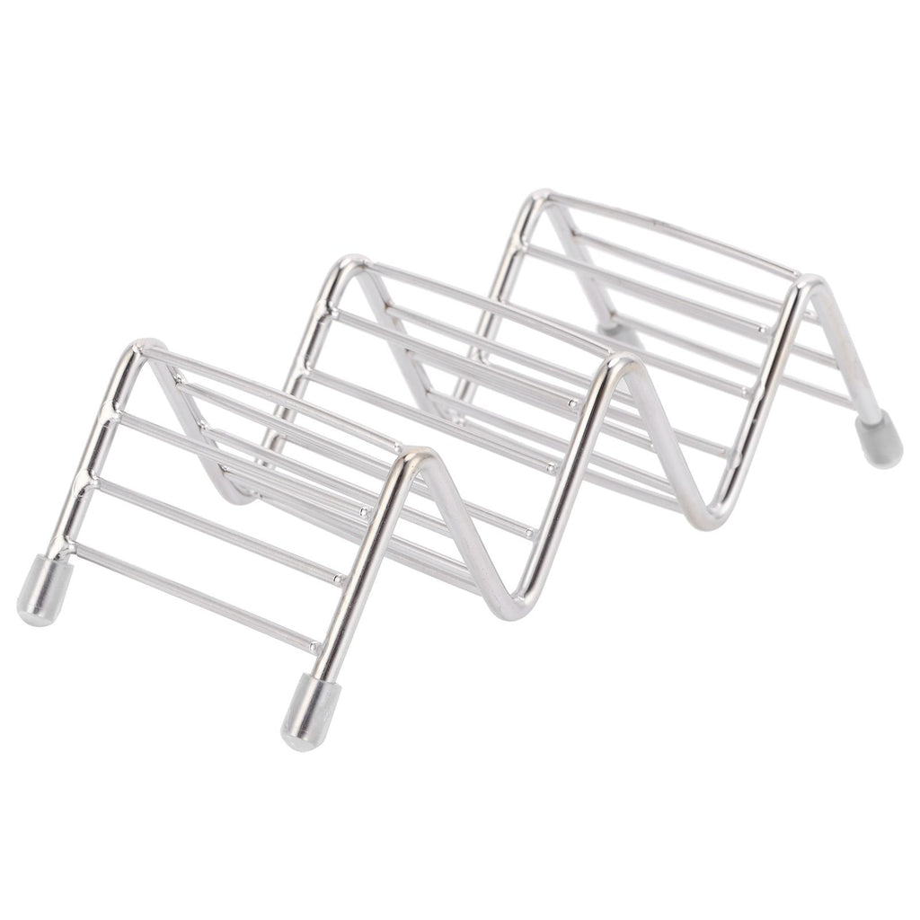 Taco Holder Innovative 304 Stainless Steel Pancake Stand Tray for Kitchen Restaurant2/3 Grid