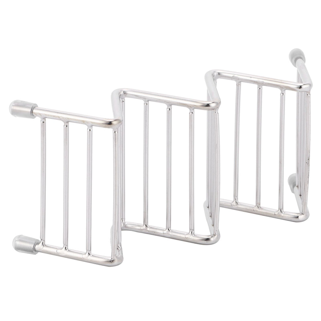 Taco Holder Innovative 304 Stainless Steel Pancake Stand Tray for Kitchen Restaurant2/3 Grid