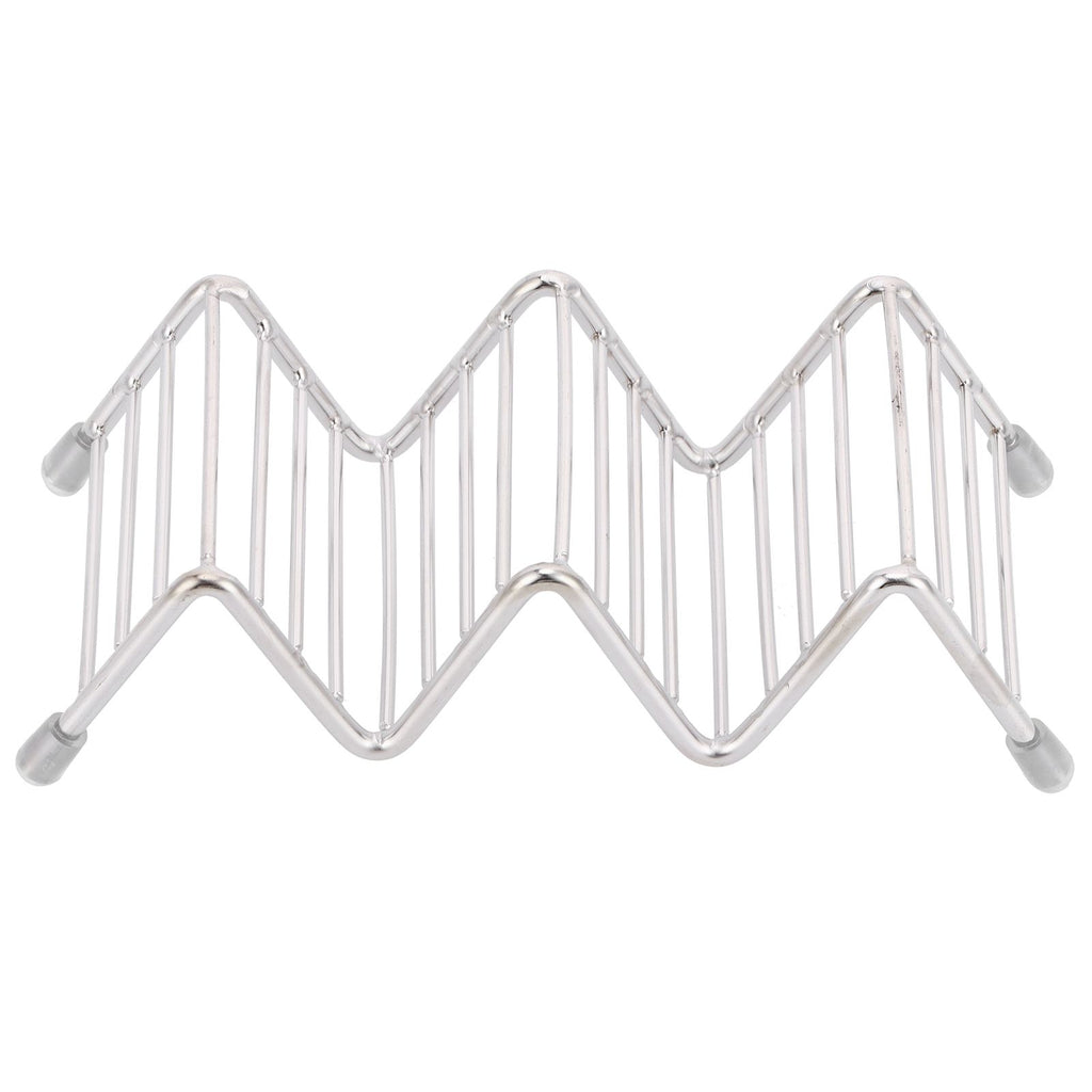 Taco Holder Innovative 304 Stainless Steel Pancake Stand Tray for Kitchen Restaurant2/3 Grid