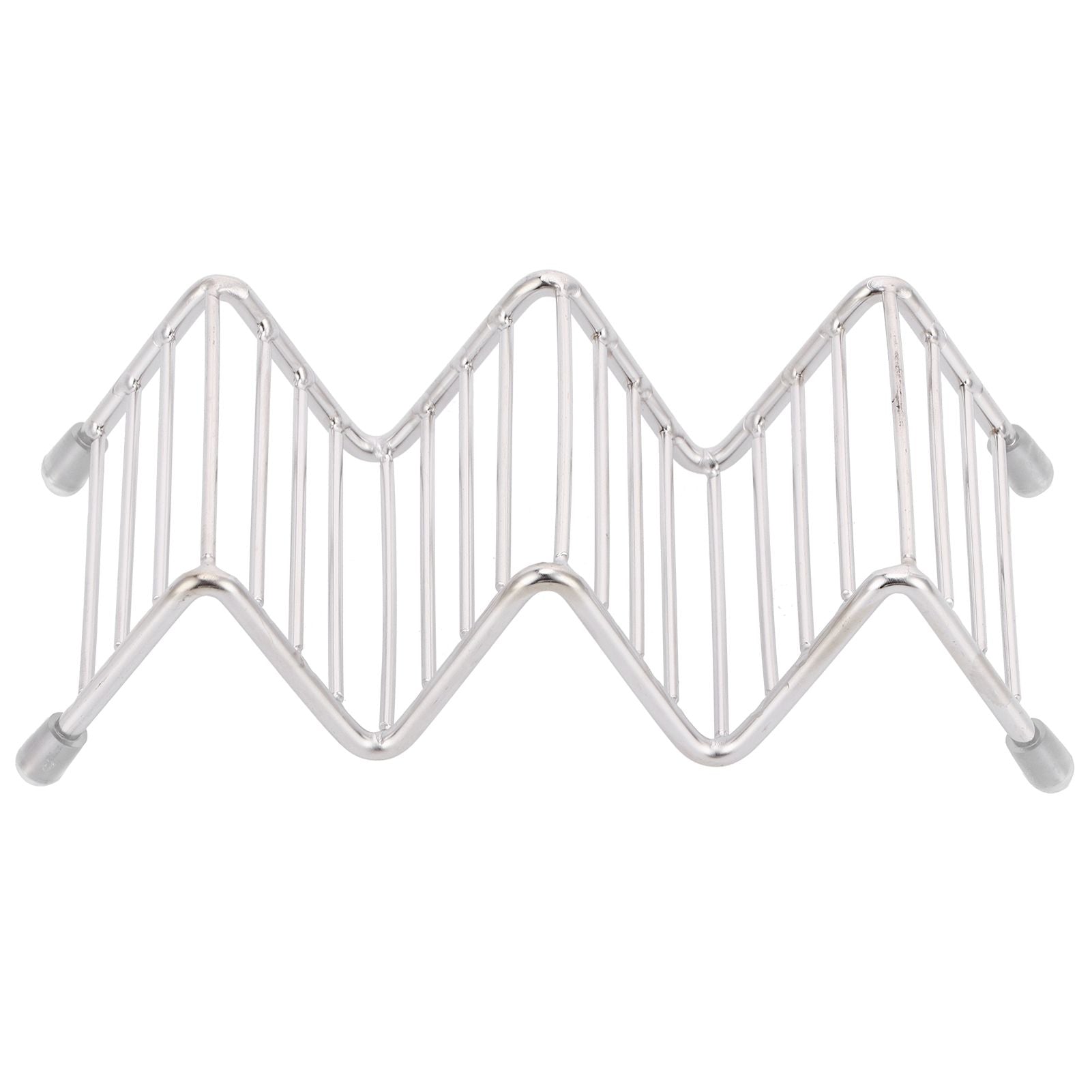 Taco Holder Innovative 304 Stainless Steel Pancake Stand Tray for Kitchen Restaurant2/3 Grid