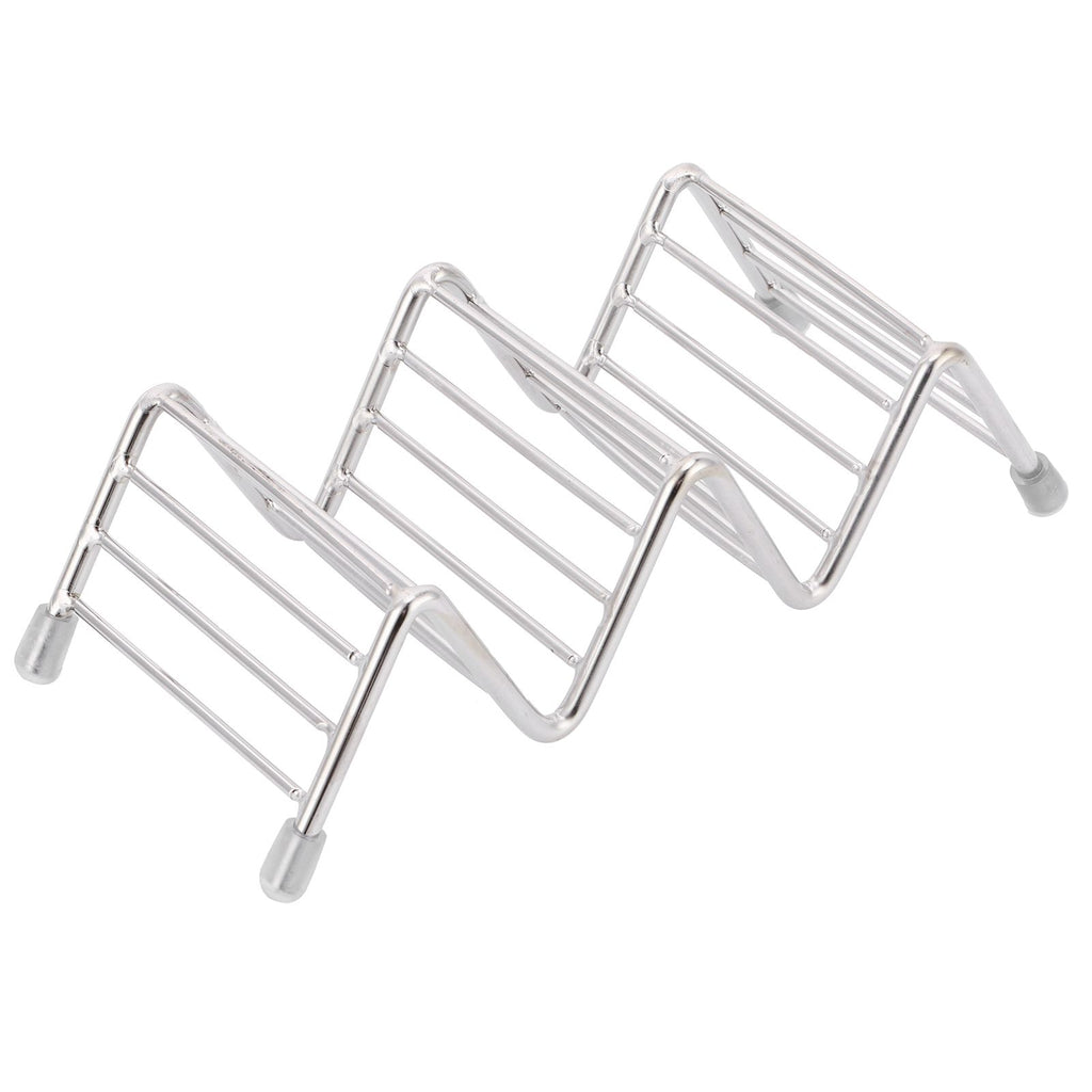 Taco Holder Innovative 304 Stainless Steel Pancake Stand Tray for Kitchen Restaurant2/3 Grid