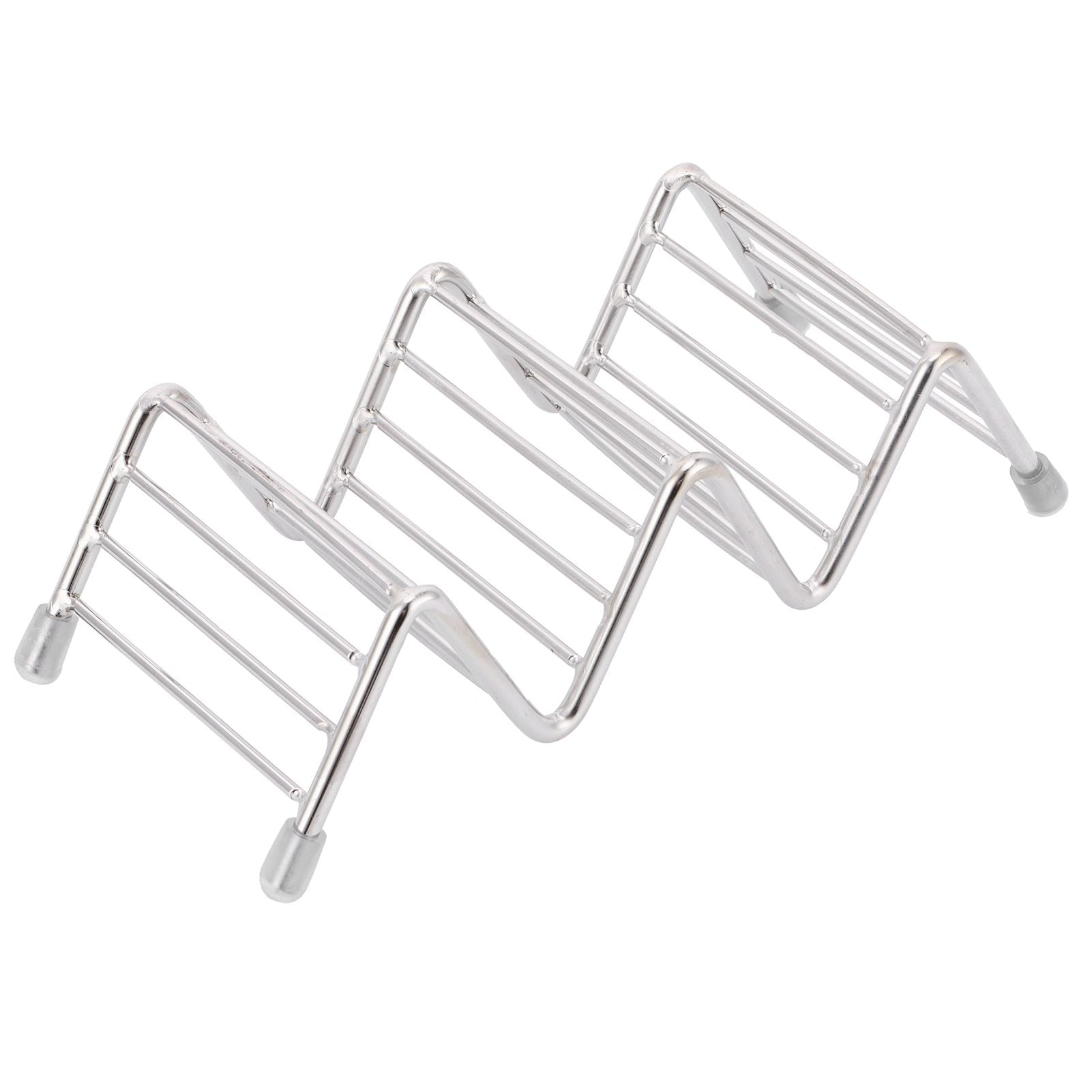 Taco Holder Innovative 304 Stainless Steel Pancake Stand Tray for Kitchen Restaurant2/3 Grid