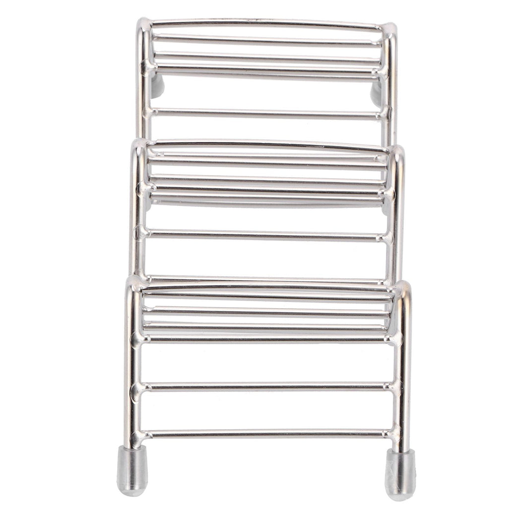 Taco Holder Innovative 304 Stainless Steel Pancake Stand Tray for Kitchen Restaurant2/3 Grid