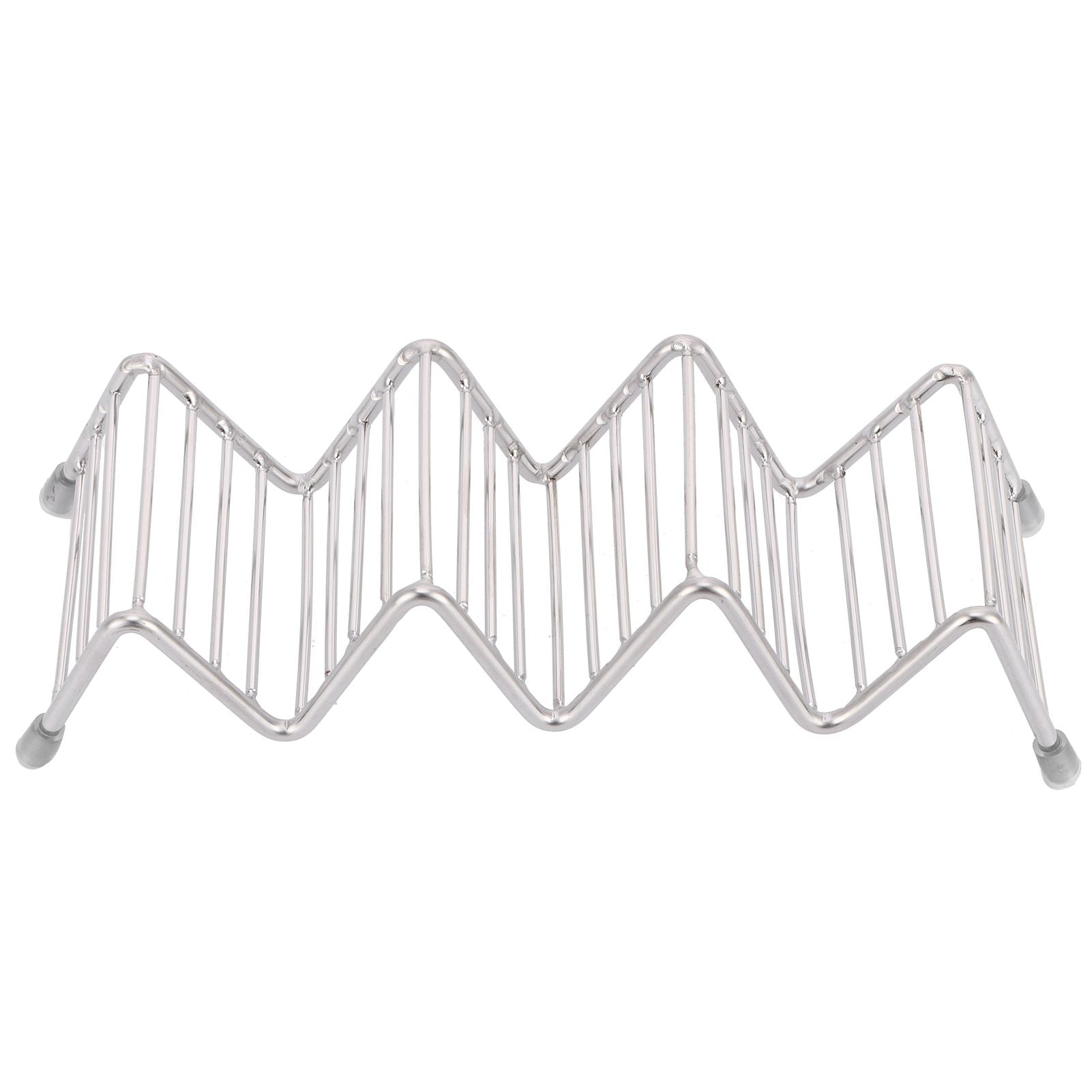 Taco Holder Innovative 304 Stainless Steel Pancake Stand Tray for Kitchen Restaurant3/4 Grid