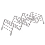 Taco Holder Innovative 304 Stainless Steel Pancake Stand Tray for Kitchen Restaurant3/4 Grid