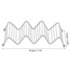 Taco Holder Innovative 304 Stainless Steel Pancake Stand Tray for Kitchen Restaurant3/4 Grid
