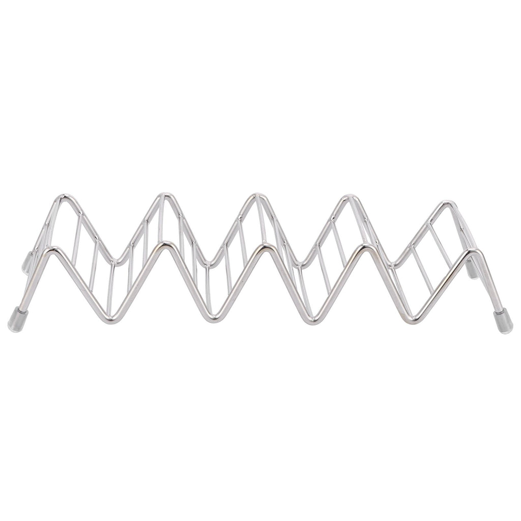 Taco Holder Innovative 304 Stainless Steel Pancake Stand Tray for Kitchen Restaurant4/5 Grid
