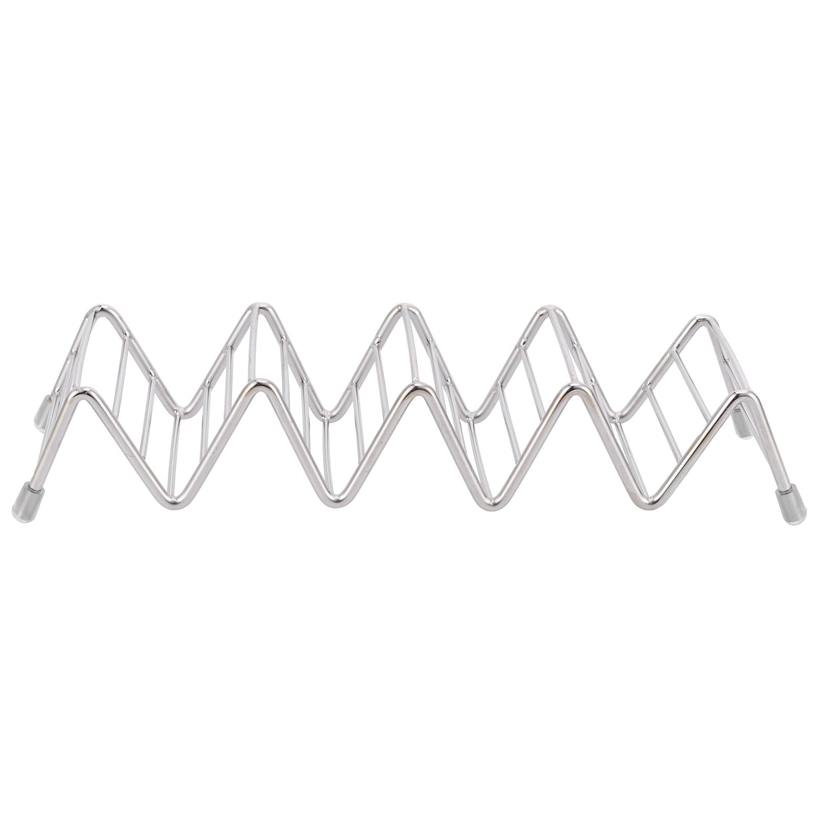 Taco Holder Innovative 304 Stainless Steel Pancake Stand Tray for Kitchen Restaurant4/5 Grid