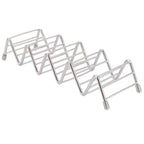 Taco Holder Innovative 304 Stainless Steel Pancake Stand Tray for Kitchen Restaurant4/5 Grid