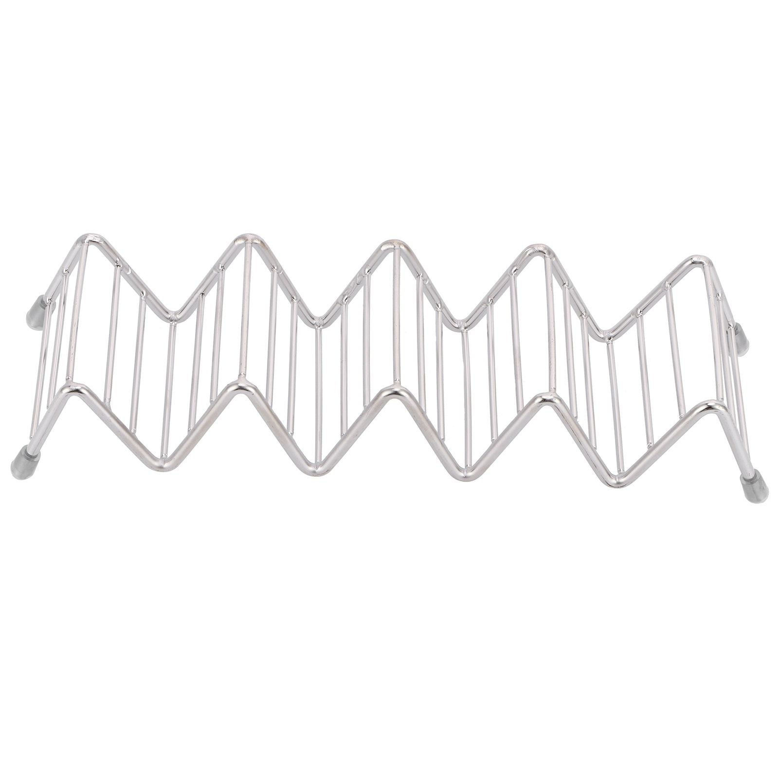 Taco Holder Innovative 304 Stainless Steel Pancake Stand Tray for Kitchen Restaurant4/5 Grid