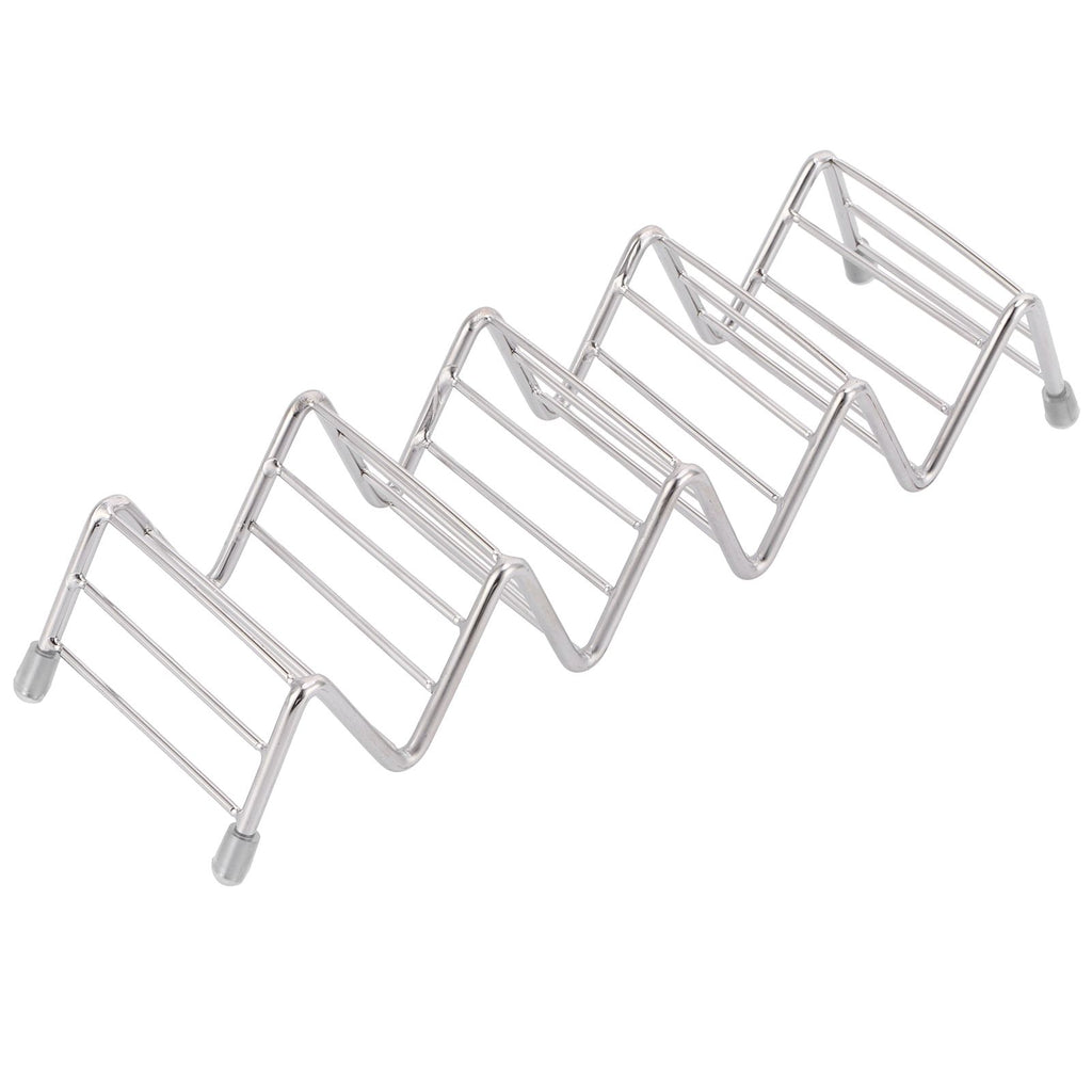 Taco Holder Innovative 304 Stainless Steel Pancake Stand Tray for Kitchen Restaurant4/5 Grid