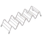 Taco Holder Innovative 304 Stainless Steel Pancake Stand Tray for Kitchen Restaurant4/5 Grid