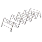 Taco Holder Innovative 304 Stainless Steel Pancake Stand Tray for Kitchen Restaurant4/5 Grid