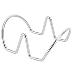 Taco Holder Stainless Steel Restaurant Mexican Taco Pancake Stand Kitchen Accessory(UShape 2 Grid )