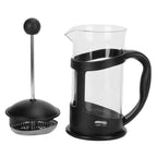 Coffee Tea Maker Kettle High Temperature Resistant Borosilicate Filter Teapot Hand Brewing Black350ml