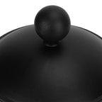 Coffee Tea Maker Kettle High Temperature Resistant Borosilicate Filter Teapot Hand Brewing Black600ml
