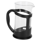 Coffee Tea Maker Kettle High Temperature Resistant Borosilicate Filter Teapot Hand Brewing Black1000ml