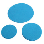 Felt Dish Protection Pad Bowl Anti Friction Pad Pot Stacking Food Plate Divider Separator Protectors(Lake Green 48PCS)