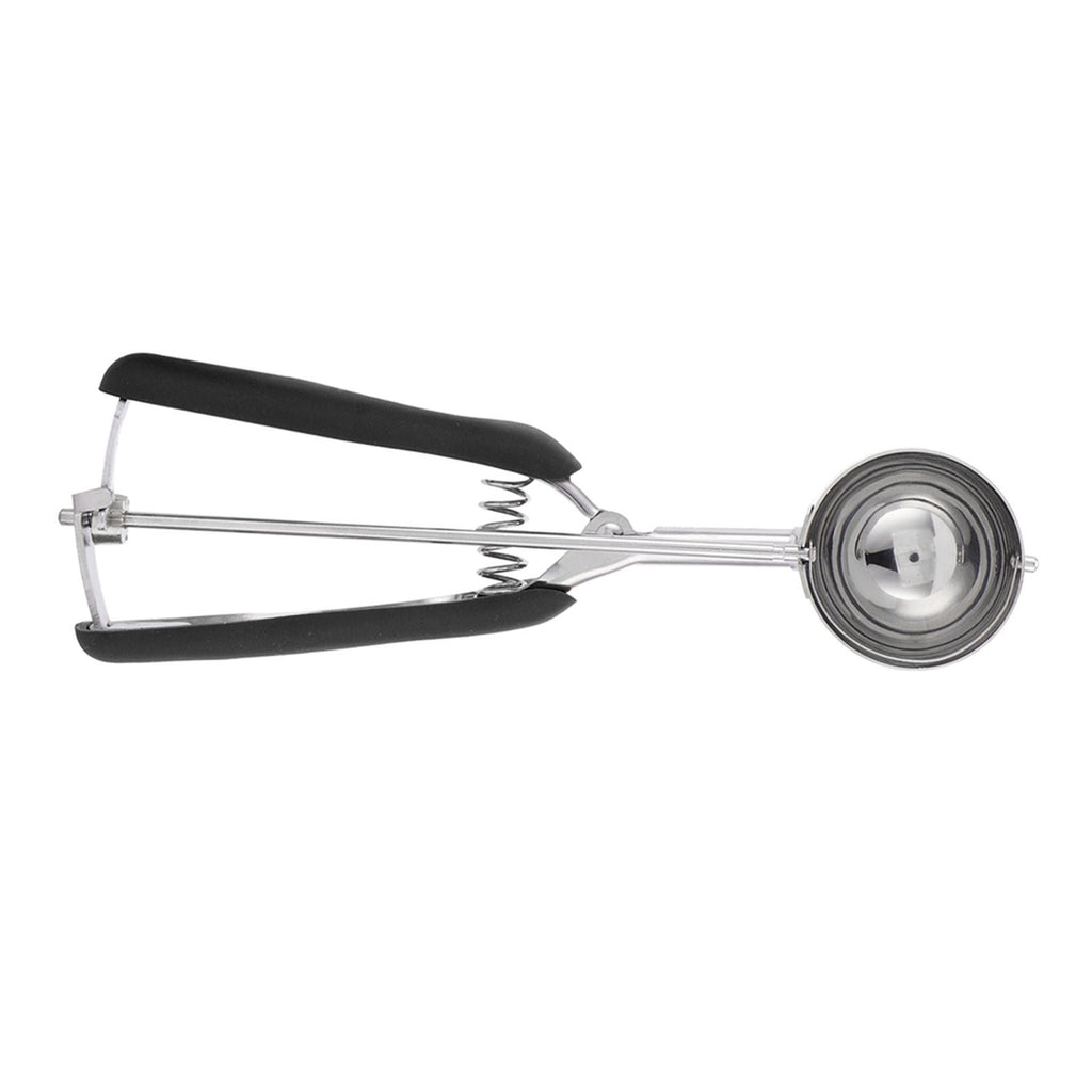 3PCS Ice Cream Scoop Cookies Scoop Set Stainless Steel Ice Cream Spoon Watermelon DiggerBlack