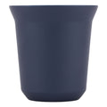Stainless Steel Coffee Cup Double Wall Insulated Capsule Cup Mug for Home Coffee ShopDark Blue 160ml