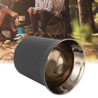 Double Wall Coffee Mug 304 Stainless Steel Insulation Capsule Cup for Kitchen SuppliesMatte Black 160ml