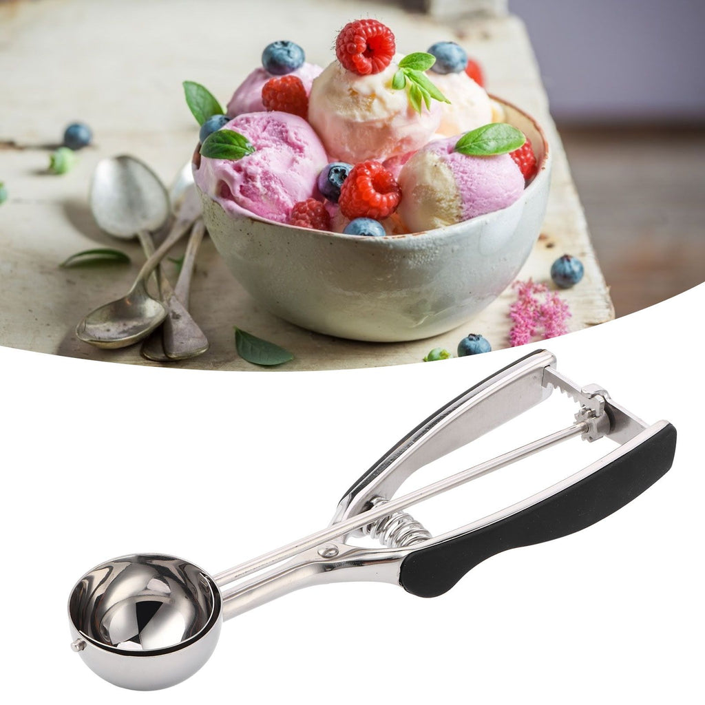 Ice Cream Spoon Stainless Steel Ice Cream Fruit Scoop Melon Baller Digging Ball for Kitchen44mm