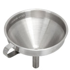 304 Stainless Steel Kitchen Funnel with Filter for Transferring of Liquid Dry Ingredients13cm Mouth Diameter