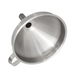 304 Stainless Steel Kitchen Funnel with Filter for Transferring of Liquid Dry Ingredients13cm Mouth Diameter