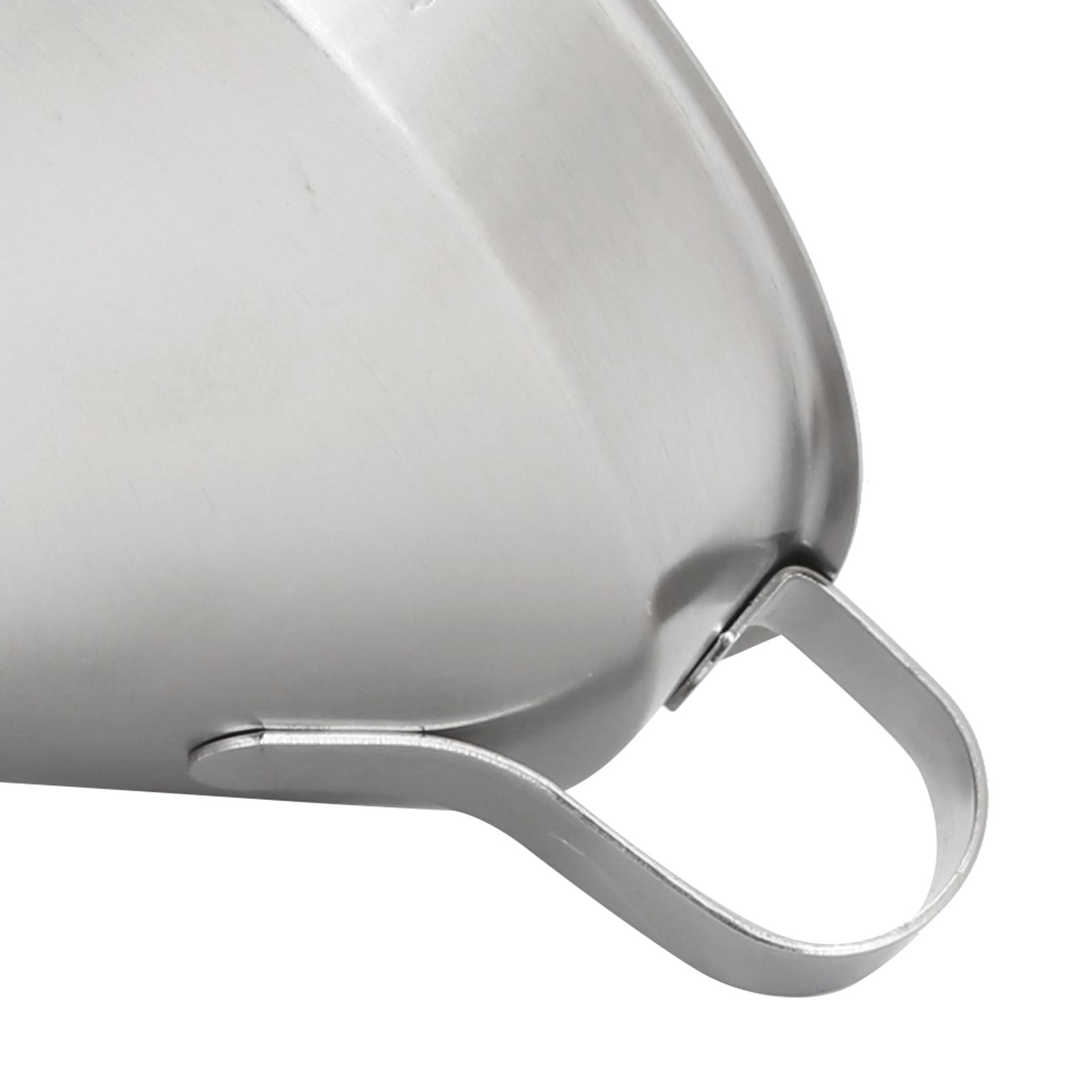 304 Stainless Steel Kitchen Funnel with Filter for Transferring of Liquid Dry Ingredients13cm Mouth Diameter