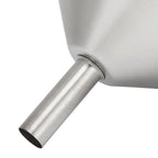 304 Stainless Steel Kitchen Funnel with Filter for Transferring of Liquid Dry Ingredients13cm Mouth Diameter