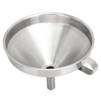 304 Stainless Steel Kitchen Funnel with Filter for Transferring of Liquid Dry Ingredients15cm Mouth Diameter