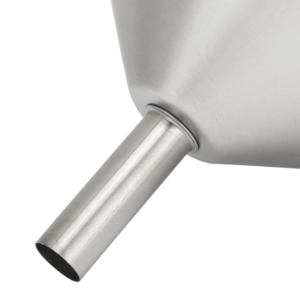 304 Stainless Steel Kitchen Funnel with Filter for Transferring of Liquid Dry Ingredients15cm Mouth Diameter