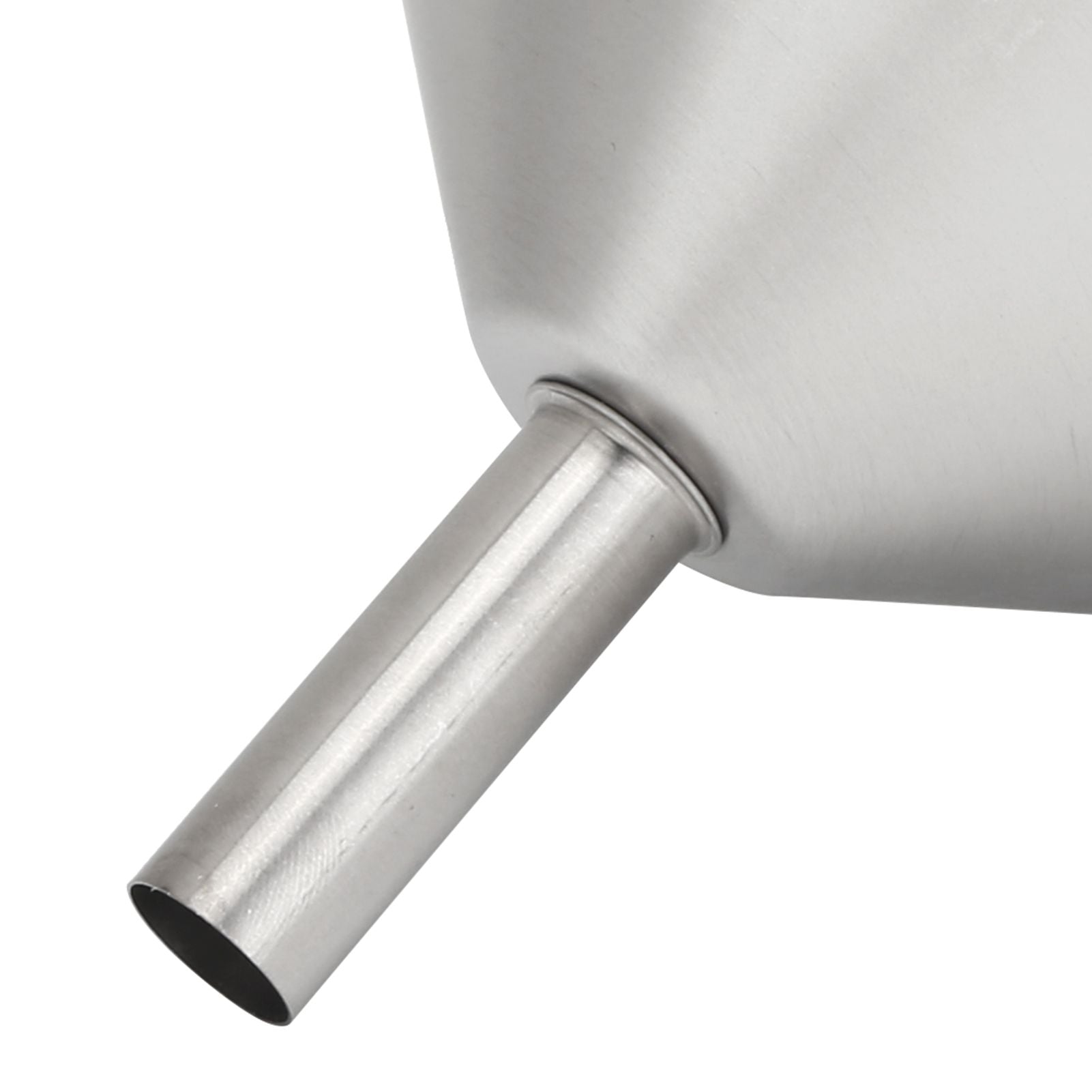 304 Stainless Steel Kitchen Funnel with Filter for Transferring of Liquid Dry Ingredients15cm Mouth Diameter