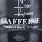 Beaker Mug Borosilicate Glass Cup with Handle and Measuring Scale for Coffee Tea