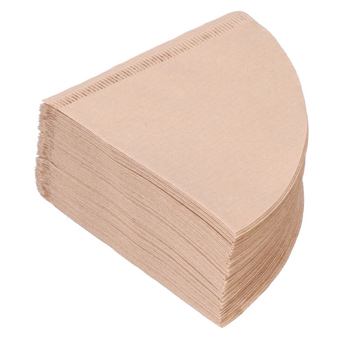 100Pcs Filter Paper Disposable Coffee Strainer Drip Paper Coffee Filtration Accessories