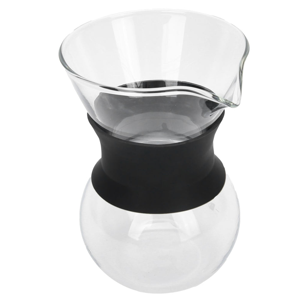 Reusable Glass Coffee Pot with Stainless Steel Filter Manual Drip Coffee Maker Set200ml