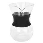 Reusable Glass Coffee Pot with Stainless Steel Filter Manual Drip Coffee Maker Set200ml