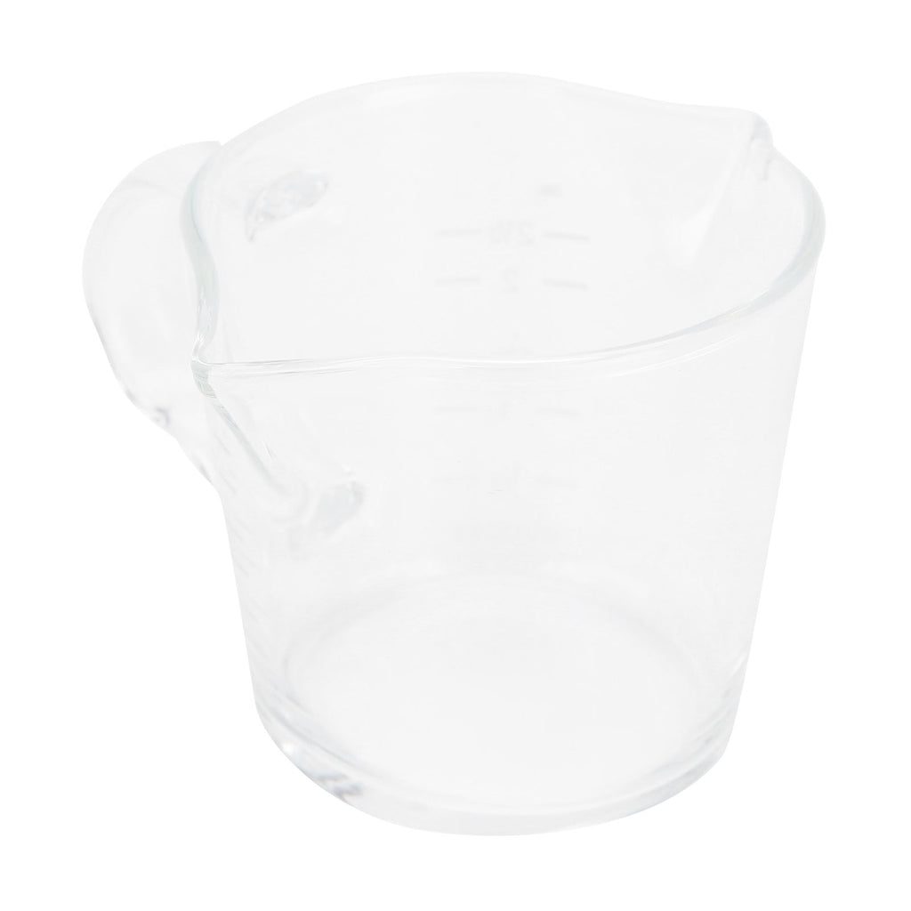 Coffee Cup with Double Spouts Scale Hand Made Borosilicate Glass Measuring Cup 70ml