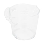 Coffee Cup with Double Spouts Scale Hand Made Borosilicate Glass Measuring Cup 70ml