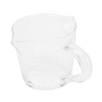 Coffee Cup with Double Spouts Scale Hand Made Borosilicate Glass Measuring Cup 70ml