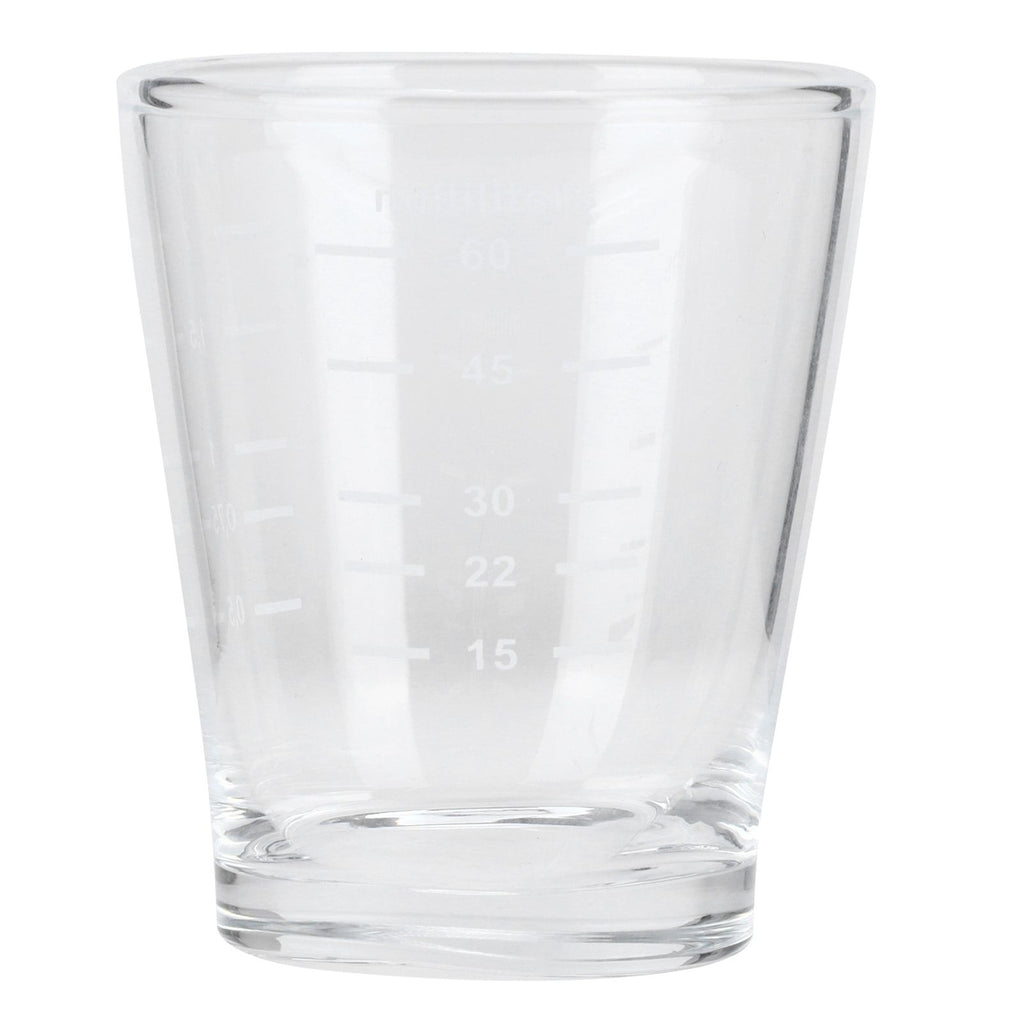 80ml Coffee Cup with Scales Milk Measuring Glass for Home Office Coffee Shop Transparent