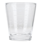 80ml Coffee Cup with Scales Milk Measuring Glass for Home Office Coffee Shop Transparent