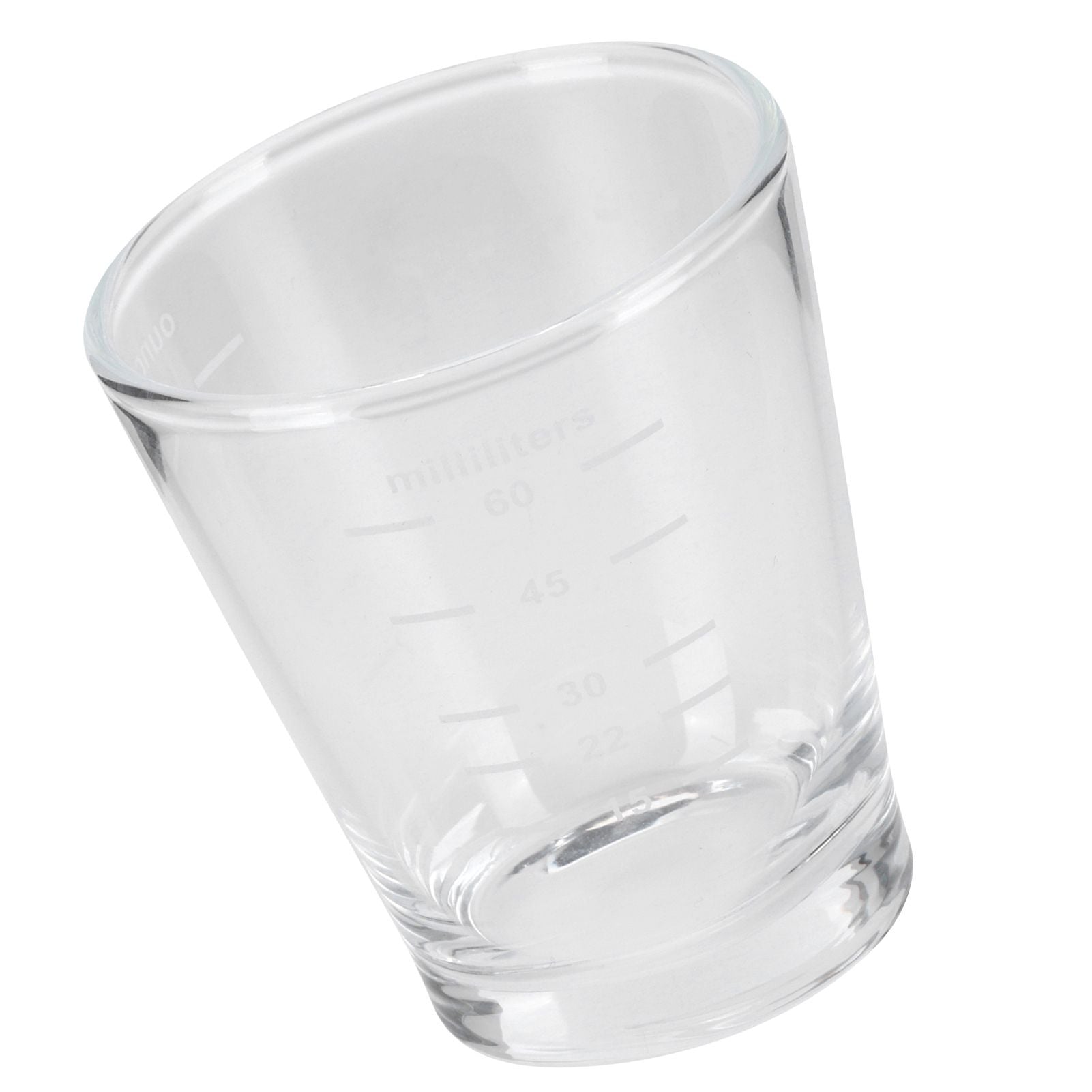 80ml Coffee Cup with Scales Milk Measuring Glass for Home Office Coffee Shop Transparent