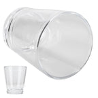 80ml Coffee Cup with Scales Milk Measuring Glass for Home Office Coffee Shop Transparent