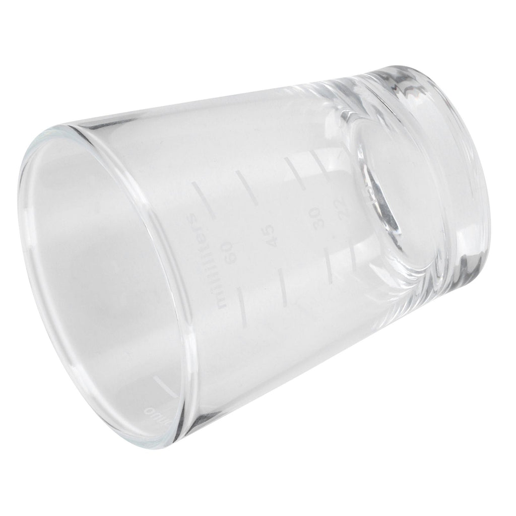 80ml Coffee Cup with Scales Milk Measuring Glass for Home Office Coffee Shop Transparent